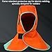 WEISUYUUS Protective Welding Hooded Breathable Welding Neck Covering Flame Retardant Protective Welding Covering Hand Tool