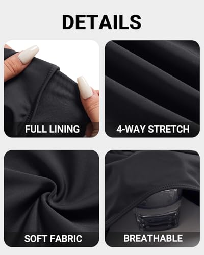 Tempt Me Women Mid Waist Bikini Bottoms - Full Coverage Bathing Suit Swim Bottom Swimsuit Swimwear3