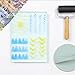 BuzzBright Gel Printing Plate kit, Complete Printmaking Set with 8”X10” Gelatin Plate, Brayer, Printmaking Paper, Acrylic Paint and Essential Tools for Mixed Media Art, Monoprinting, Card Making