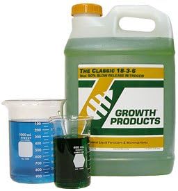 Growth Products' Classic 18-3-6 w/ 50% Slow Release Nitrogen Plus Micros-2.5 Gallon Jug