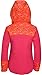Arctix Kids Suncatcher Insulated Winter Jacket, North Star Clementine/Fuchsia, X-Small