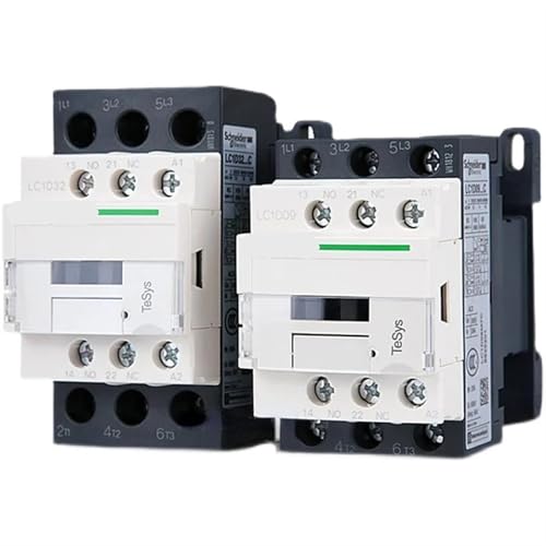 Contacteur AC LC1D09F7C Schneider TeSys bobine 110V 9A pour circuit électrique Triphasé