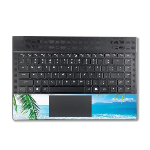 Image of MightySkins Skin Compatible with Alienware X14 R2 (2023) Full Wrap Kit - Pristine Beach | Protective, Durable, and Unique Vinyl Decal wrap Cover | Easy to Apply & Change Styles | Made in The USA