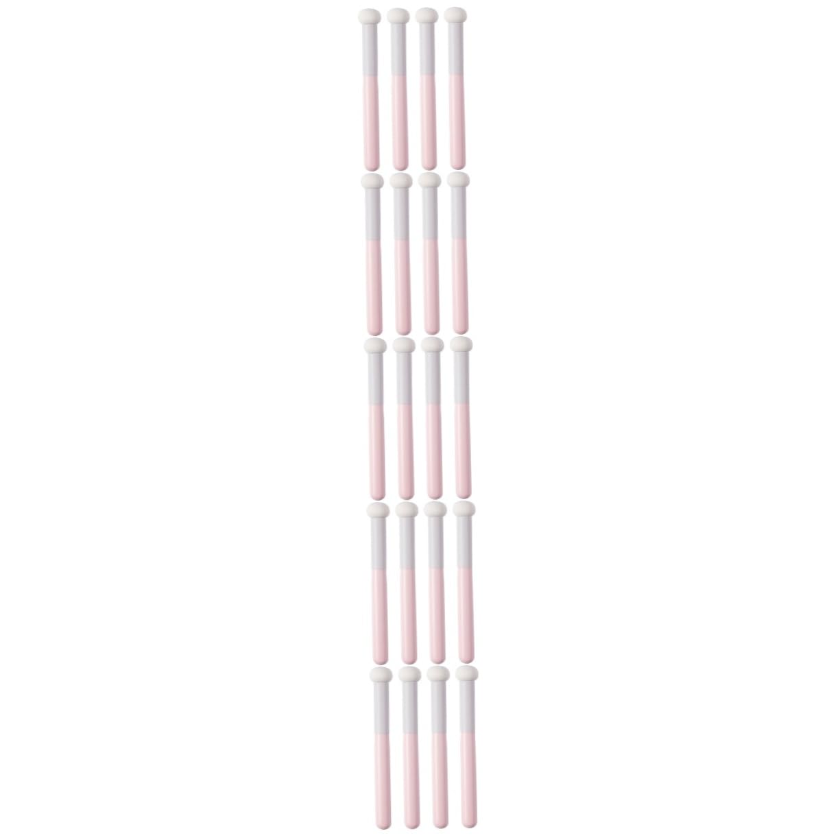 FOMIYES 5 Set Di Pennelli Per Fondotinta Impugnatura Ergonomica Per Trucco Asciutto E Bagnato 4 Pezzi*5