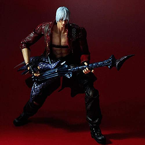Reawoo Anime Doll Devil May Cry 3 Dante Action Figure Version Sculpture Decoration Statue Doll Model Toy Figure 23cm High Reawoo Anime Doll Devil May Cry 3 Dante Action Figure Version Sculpture Decoration Statue Doll Model Toy Figure 23cm High