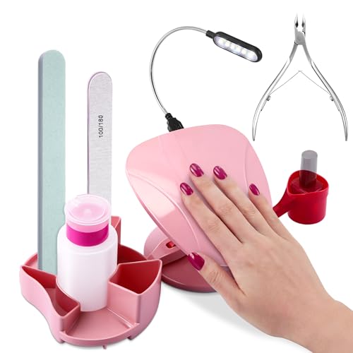 Kit manucure 3 pièces Enhon pour appliquer son vernis sans trembler ni déborder