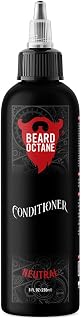 Beard Octane: Neutral Beard Conditioner w/Biotin & Provitamin B5-8 oz - Repair & Soften Damaged Beard Hair - Contains Argan Oil & Aloe Vera - Made in USA - Stocking Stuffer Gift For Men Dad
