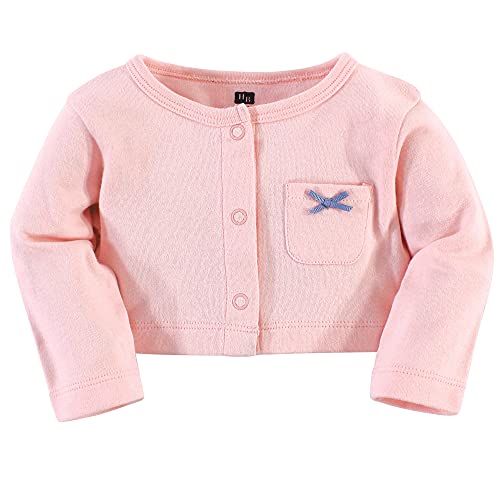 Hudson Baby Infant And Toddler Girl Cotton Dress And Cardigan Set Blush Floral, 6-9 Months #TOP3