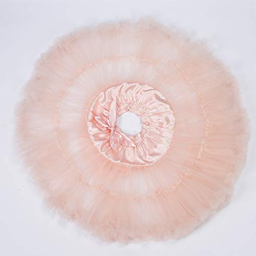 Image of Tutu Skirt as Well as Petticoat above Knee Underskirt Tulle Crinoline slip