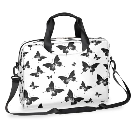 Bolso Maletín para Laptop 15.6 pulgadas con Diseño Mariposa miniatura 1