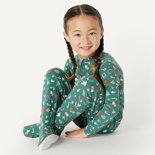 Image of Amazon Essentials x Sofia Grainge Matching Holiday Family Pajama Sets