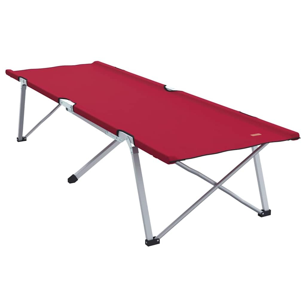 INLIFE Klapp Schlafbett fürs Camping Rot 62 x 194 x 42 cm Ox Stoff,Sportartikel,Outdoor-Aktivitäten,Camping & Wandern,Camping-Möbel,Feldbetten,Rot,6.91 KG,42003118