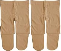 Dancina Mädchen Ballett Strumpfhose Ultra-Stretch Mikrofaser L (146-164) Caramel x2