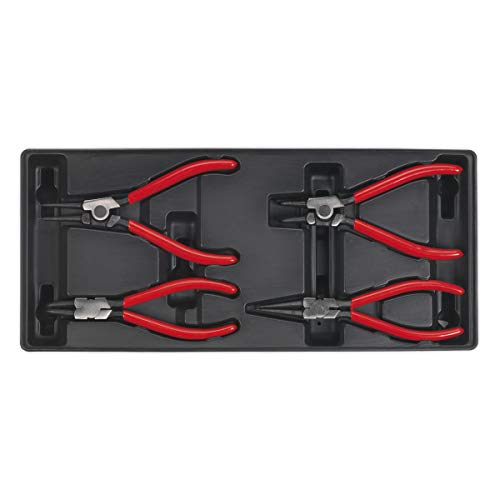 Set 4pc pinces pour circlips SEALEY pour restaurer une moto