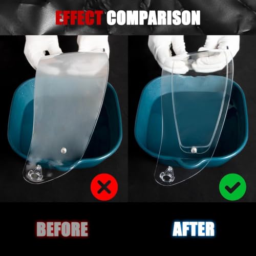 Image of PSLER Shatterproof Helmet Visor for K1 K1S K3SV K5 K5S,(Film&Deep Blue)