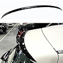 GOYMFK Glänzend Schwarz Auto Heckspoiler Dachspoiler für Mercedes Benz C-Klasse Kombi S205 2015 2016 2017 2018 2019 2020 Hinten Kofferraum Spoiler Flügel Exterieur Zubehör