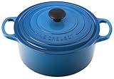 Le Creuset Signature Enameled Cast-Iron 3.5 Quart Round French (Dutch) Oven, Marseille