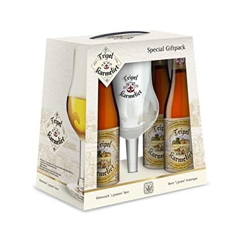 Coffret Tripel Karmeliet 4 Bouteilles + Verre Cover