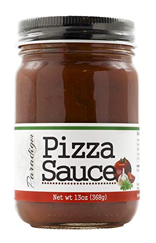 Paradigm Foodworks - Salsas para pizza - Salsa sabrosa a base de tomate - Todo natural, sin azúcar añadido, sin ingredientes artificiales, elaborado