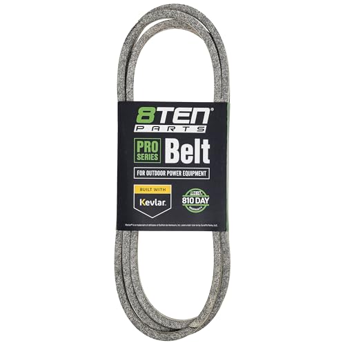 8TEN Deck Blade Belt Kit for Troy Bilt Bronco Pony MTD White LT-542H LT942G 954-04060 942-04126 942-0616 42 Inch