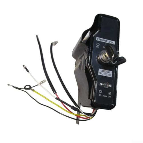 Caja de control para motor 173F y 177F interruptor con arranque eléctrico de 24x15x6 cm 4