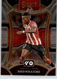 2023-24 Panini Select La Liga #107 Nico Williams Mezzanine Athletic Club Soccer Futbol Base Trading Card