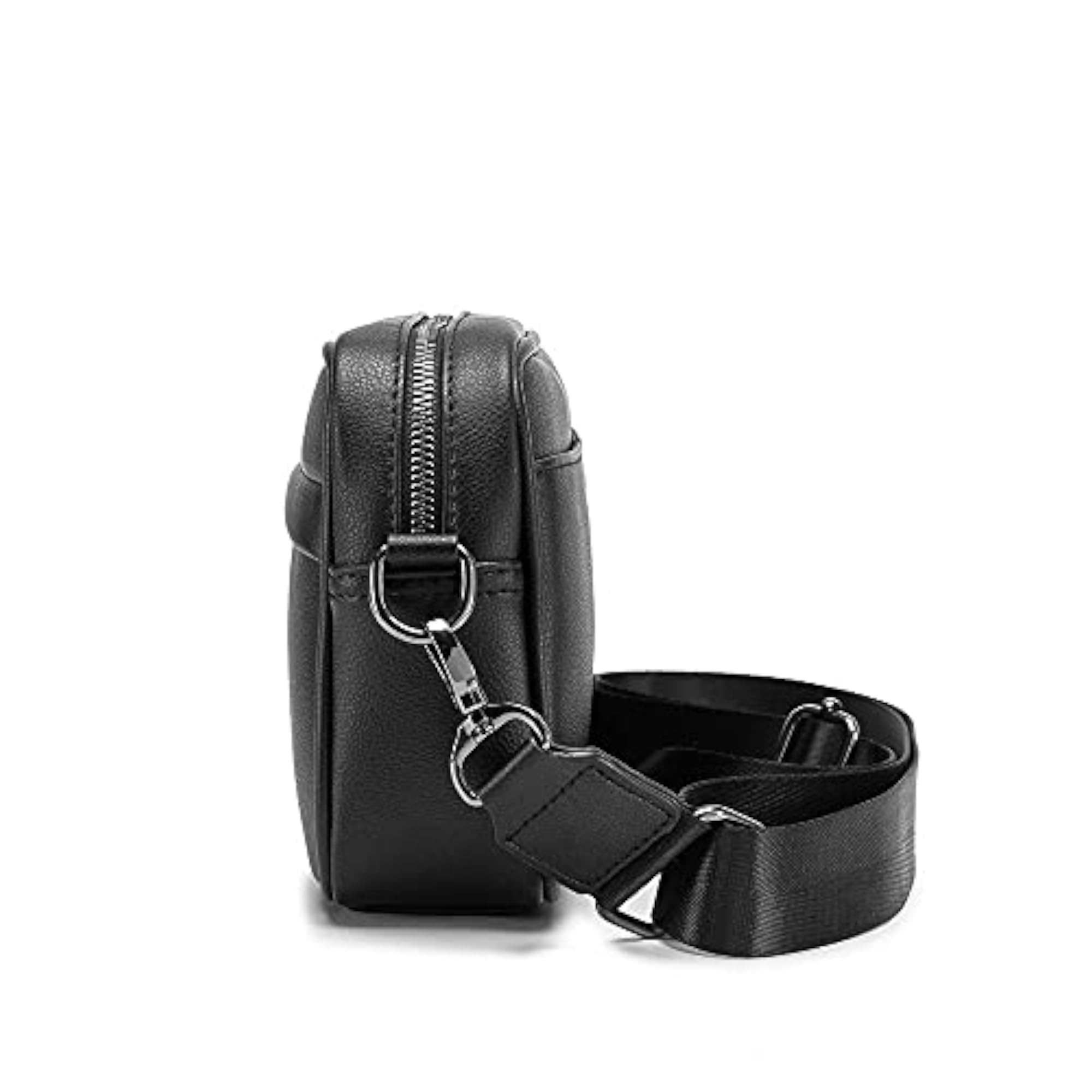 Men's Durable Black Shoulder Bag