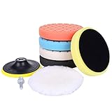 Breite Anwendung: Winkelschliff M14, elektrische Handbohrmaschine, elektrische Poliermaschine. Wird zum Polieren, Wachsen und Versiegeln von Glasuren verwendet, um deren Leichtigkeit zu reinigen und zu verbessern. Kann auch zum Polieren von Möbeln / Musikinstrumenten / Holz / Kunststoff verwendet werden.