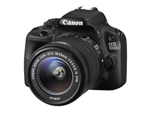 Canon EOS 100D + EF-S 18-55mm Kit d'appareil-Photo SLR 18 MP CMOS 5184 x 3456 Pixels Noir
