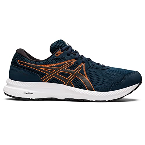 Image of ASICS Men's Gel-Contend 7 Running Shoe, French Blue /Black, 12.5