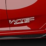 2X I-VTEC DOHC Decal Replacement Vinyl Sticker - 12 - White