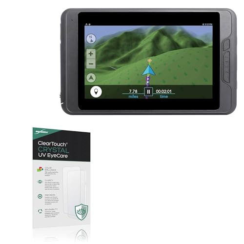 BoxWave Screen Protector Compatible With Magellan eXplorist TRX7 - ClearTouch Crystal Anti-UV EyeCare (2-Pack), Filters out Harmful Blue Light Reduce Fatigue