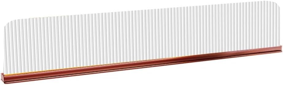 Séparateur de pièce en acier inox et rayures design