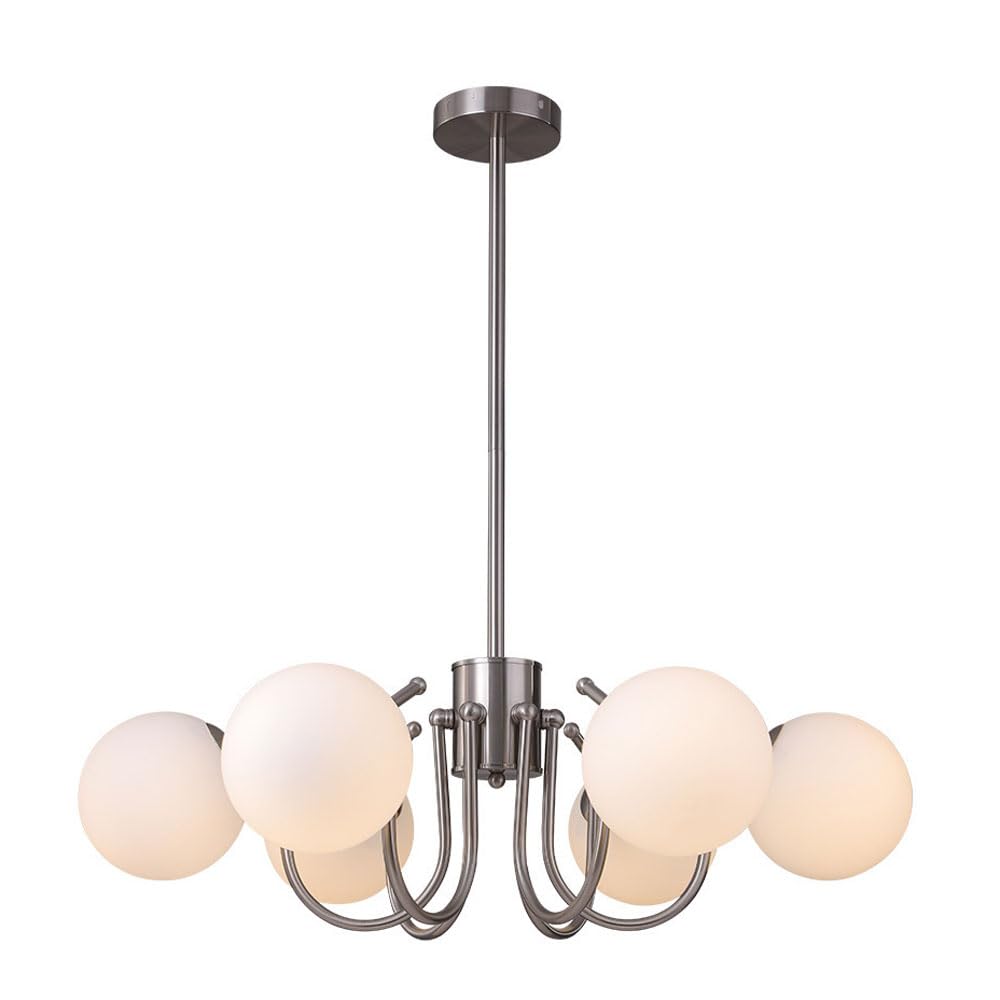 Lampe suspendue salon antique 6 têtes E27 luminaire art créatif