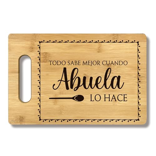 Tabla de cortar rectangular de bambú FONDCANYON
