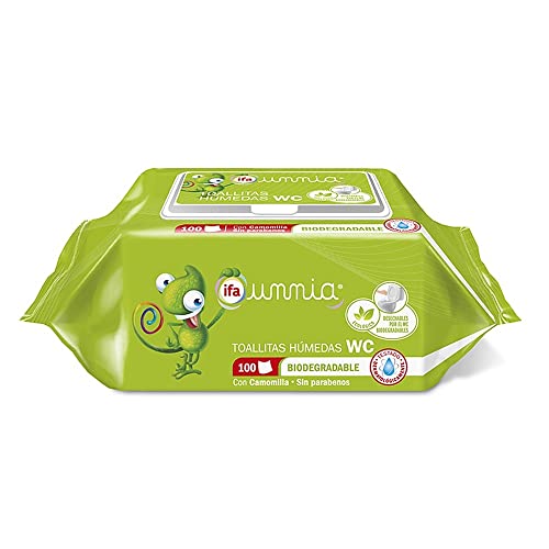 Ifa Unnia Toallitas Húmedas WC Biodegradable Con Camomilla - 100 uds.