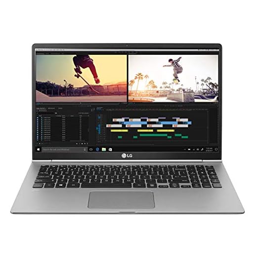LG Gram Laptop 15Z990 Notebook, Display 15.6" Full HD IPS, Processore i5-8265U, RAM 8 GB DDR4, SSD 512 GB, Grafica UHD 620, HD Audio con DTS Headphone-X, Windows 10 Home (64bit), Argento