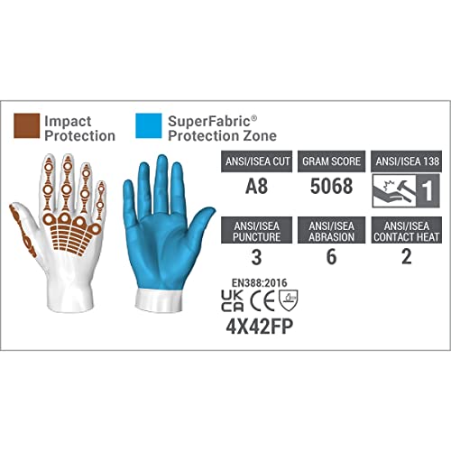 Hexarmor Cut-Resistant Impact Protection Waterproof Extrication Gloves | Ext Rescue® 4014 | Large #TOP2