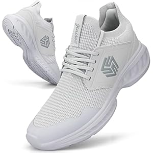 Giniros Sneakers en sportschoenen voor heren, ademend, licht, comfortabel, modieus, casual, wandelen, hardlopen, fitness, hardlopen, tennis, outdoor, fitnessstudio, joggen