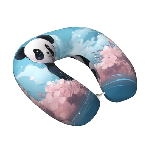Almohada Espuma Viscoelástica 30 cm U para Viaje miniatura 2