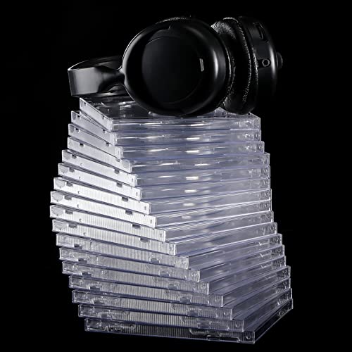 Kigley 25 Pcs Cd Case Slim Clear Cd Jewel Case Plastic Single Dvd Disc Case Standard Cd Dvd Cover For Protection Replacement (Clear,5.2 Mm) #TOP3