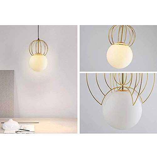 Plafonnier en verre salon résolvant le manque de luminosité des petits espaces - 4