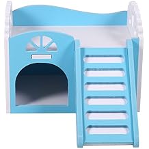 Guinea Pig House, Hamster Hideout, Small Animal Castle Sleeping Exercise Toy for Pets Accessories