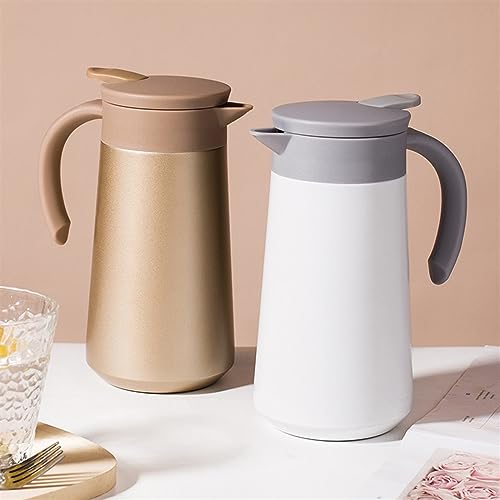 Tetera eléctrica aislada para hogar 800 ml blanca miniatura 4