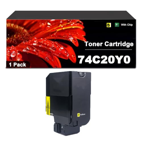 Cartouche de toner CS720 CS725 CX725 jaune haute capacité 3000 pages