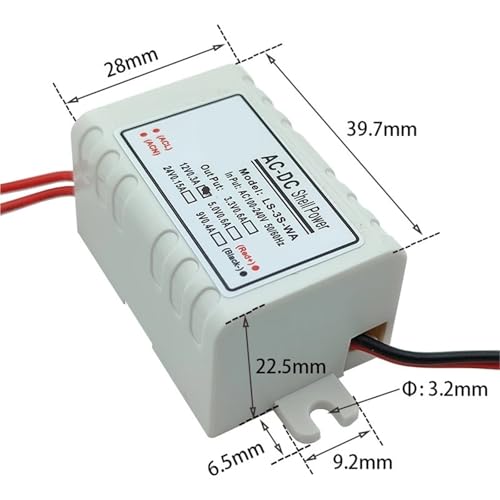 Convertisseur AC DC 110V 220V vers 12V alimentation stabilisée LED - 3