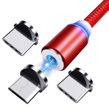 See full amazon price history chart for MV Micro Usb Type C Magnetic 3 Pins 3 In 1 Charging X-Cable, Compatible For All Smartphones (Red) MV Micro Usb Type C Magnetic 3 Pins 3 In 1 Charging X-Cable, Compatible For All Smartphones (Red) (B0D5VXFNTN) Amazon Price History, Amazon Price Tracker