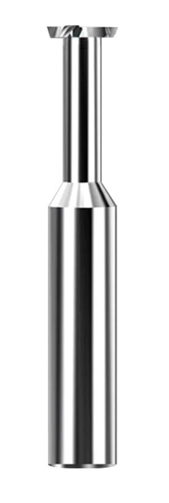Fresas de ranura en T de carburo for mecanizado de metales: aluminio, acero y tungsteno.(6x50L,H2.0)