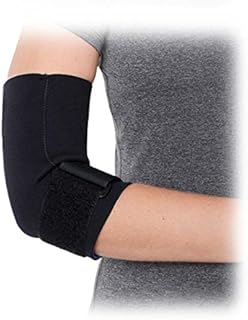 Advanced Orthopaedics Neoprene Tennis Elbow Sleeve with Strap, Large