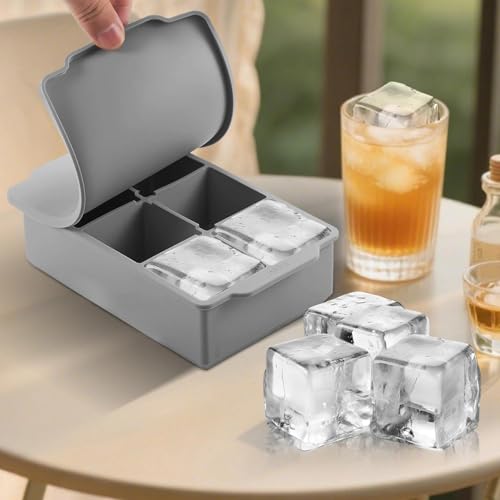 Bandeja Silicona para Cubos de Hielo Grandes miniatura 1